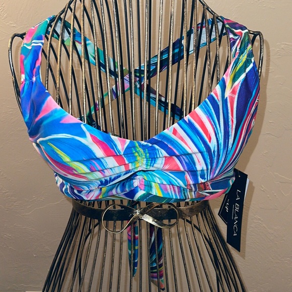 LaBlanca Bikini Bra Top Small D cup - Picture 2 of 8